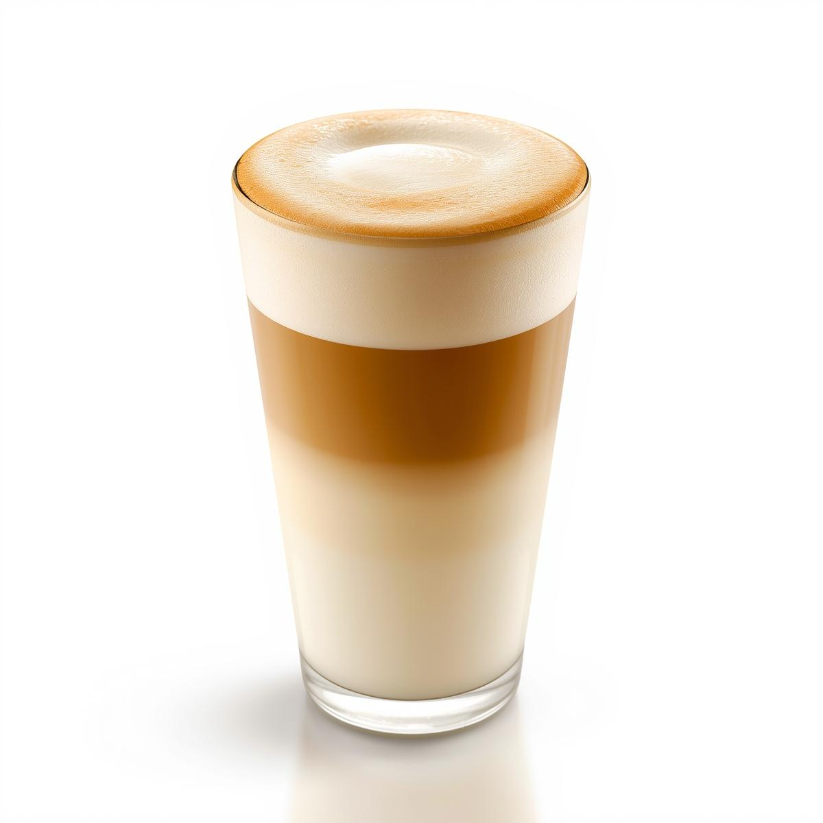 Cremiger Latte Macchiato Genuss