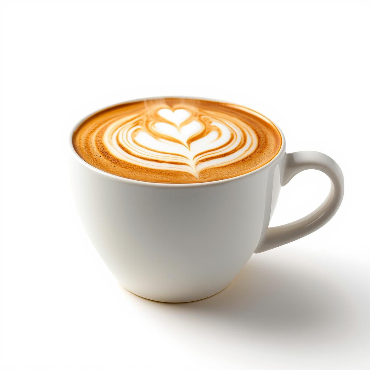 Cremiger aromatischer Cappuccino